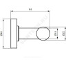 Двойной крючок для одежды IDEAL STANDARD IOM A9116AA